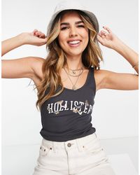 Hollister Sleeveless and tank tops for Women | Online Sale up to 40% off |  Lyst