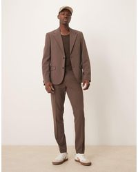 ASOS - Four Way Stretch Skinny Fit Suit Trousers - Lyst