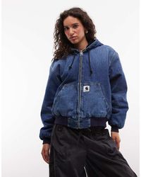 Carhartt - Og Active Denim Jacket - Lyst