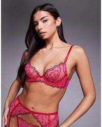 Ann Summers - Cupid's Love Non Padded Plunge Bra With Detachable Chain - Lyst