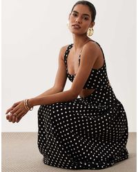 ASOS - Cut-out Detail Midaxi Dress - Lyst