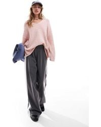 ASOS - Maglione Ampio Oversize Con Scollo A V - Lyst