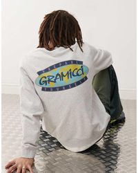 Gramicci - Sudadera Jaspeado Con Estampado Gráfico "Prepare Yourself" De - Lyst