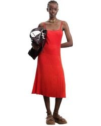Desigual - Strappy Dress 100% Cotton - Lyst