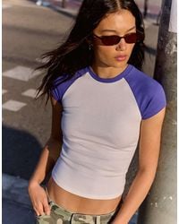 Bershka - Oval Sunglasses - Lyst