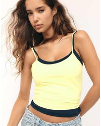 Stradivarius - Basic Tank Top - Lyst