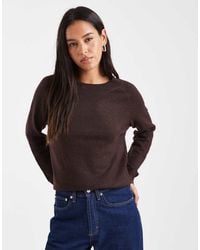 ONLY - Crew Neck Jumper - Lyst