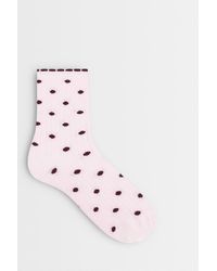 ASOS - Polka Dot Socks - Lyst
