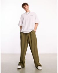 Collusion - Relaxed Wide Leg Tailored Pants - Lyst