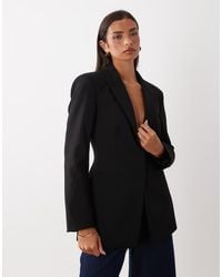 ASOS - Tailored Cinch Waist Blazer - Lyst