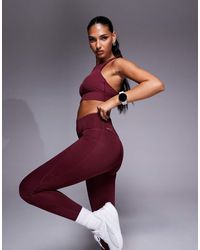 PUMA - Leggings Deportivos Básicos Tad Essential De -Rojo - Lyst