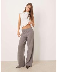 ASOS - Super Soft Wide Leg Pants - Lyst
