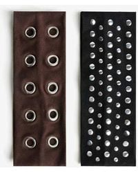 Bershka - 2-pack Of Studded Headbands - Lyst