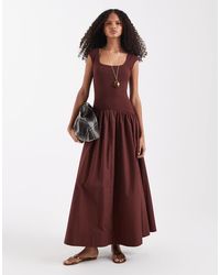 ASOS - Sleeveless Scoop Neck Hybrid Maxi Dress - Lyst