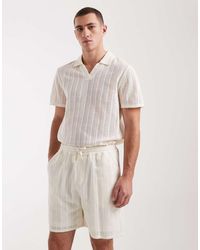 New Look - Co-ord Crochet Shorts - Lyst