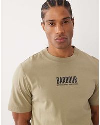 Barbour - Morden Relaxed Graphic T-Shirt With Back Print - Lyst