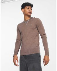 AllSaints - – mode – pullover aus merinowolle - Lyst