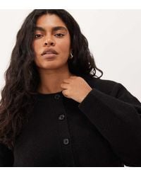 ASOS - Asos Design Curve Relaxed Cardigan With Side Split Detail - Lyst