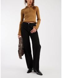 Vero Moda - Kirsa Mid Rise Straight Leg Jeans - Lyst