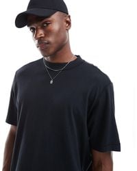 Abercrombie & Fitch - Camiseta negra holgada vintage blank - Lyst
