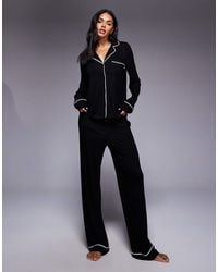 DKNY - Top And Pant Pyjama Set - Lyst