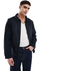 Jack & Jones - – harrington-jacke aus wildlederimitat - Lyst