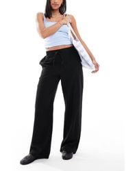 New Look - Pantalon ample en lin - Lyst