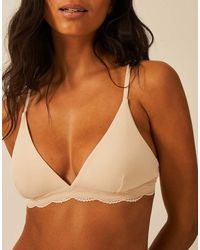 Stripe & Stare - Triangle Lace Bra - Lyst
