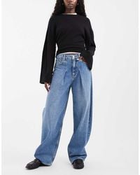 JJXX - Sacai baggy Barrel Pleated Jeans - Lyst