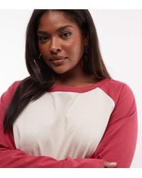 Collusion - Plus Raglan Long Sleeve Boxy T-shirt - Lyst