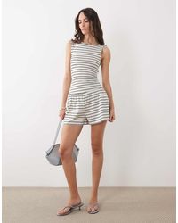 WeWoreWhat - Knit Pull On Hot Short Co-ord - Lyst