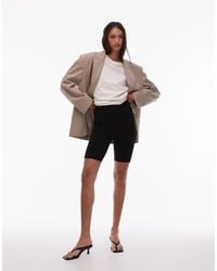 TOPSHOP - Basic legging Short - Lyst