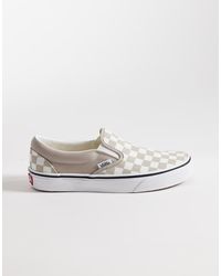 Vans - Instapsneakers Met Dambordmotief - Lyst