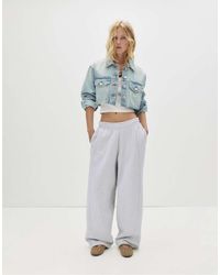 Pull&Bear - Barrel Fit Sweatpants - Lyst