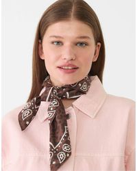 Stradivarius - Bandana Sjaal Met Luipaardprint - Lyst