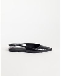 ASOS - Lovestruck Pointed Toe Slingback Ballet Flats - Lyst
