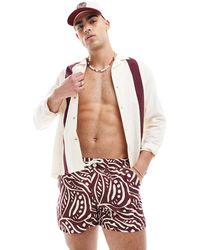Aray - – badeshorts mit abstraktem print - Lyst