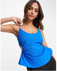 Urban Revivo - Cut-out Top With Chain Straps - Lyst
