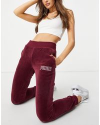 puma velour sweatpants