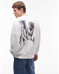 TOPMAN - – oversize-sweatshirt - Lyst