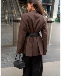 NA-KD - Oversized Button Back Detail Blazer - Lyst