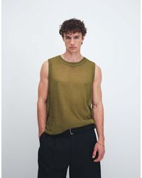 ASOS - Relaxed Knitted Lightweight Vest - Lyst