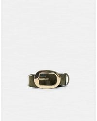 Stradivarius - Oval Buckle Belt - Lyst