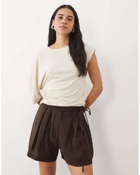 ASOS - Tailored Tie Detail Short - Lyst