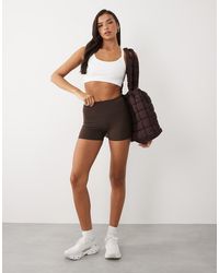 4505 - Icon High Waist 3 Inch Booty Short - Lyst