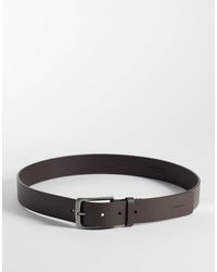 Calvin Klein - Pebble Buckle Belt 35mm - Lyst