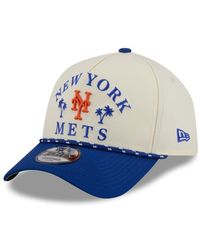 KTZ - Ny Mets 9forty Logo Cap With Contrast Peak - Lyst