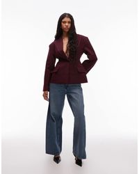 ASOS - Sculpted Cinch Waist Blazer - Lyst