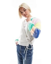 Pieces - – strickjacke - Lyst