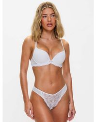 Ann Summers - Bridal Sexy Lace Smoothing Plunge Bra - Lyst